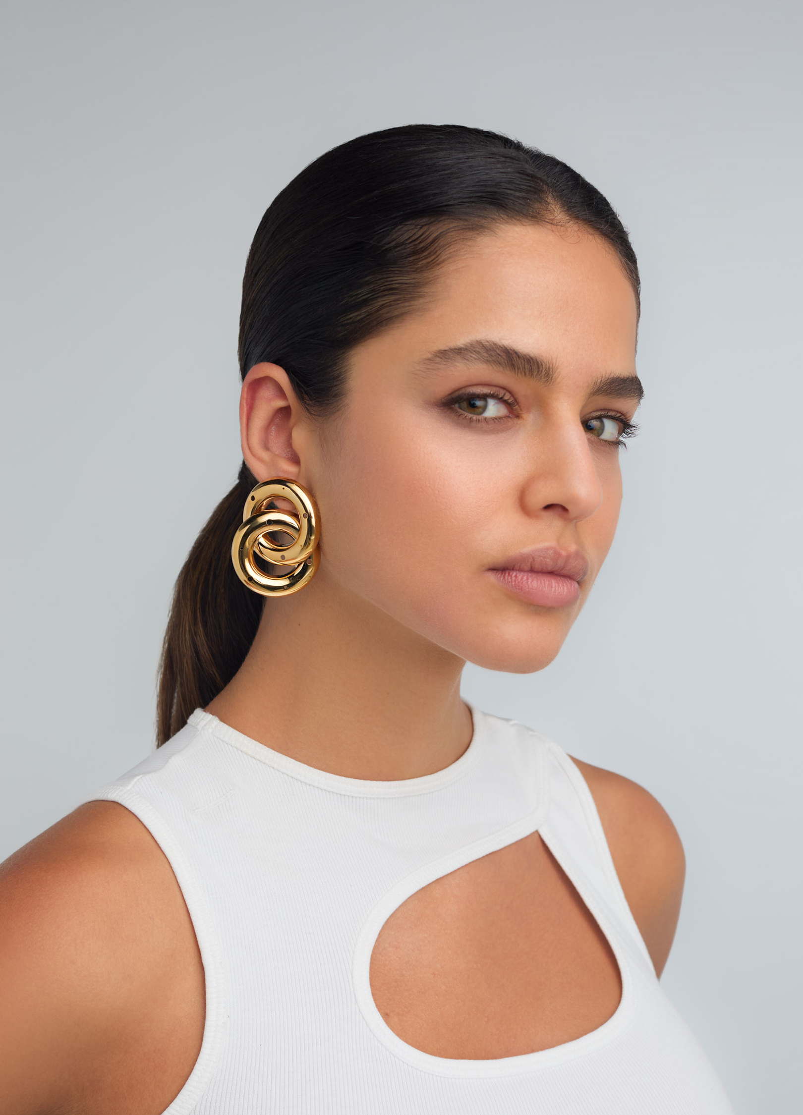 DOUBLE DONNA EARRING