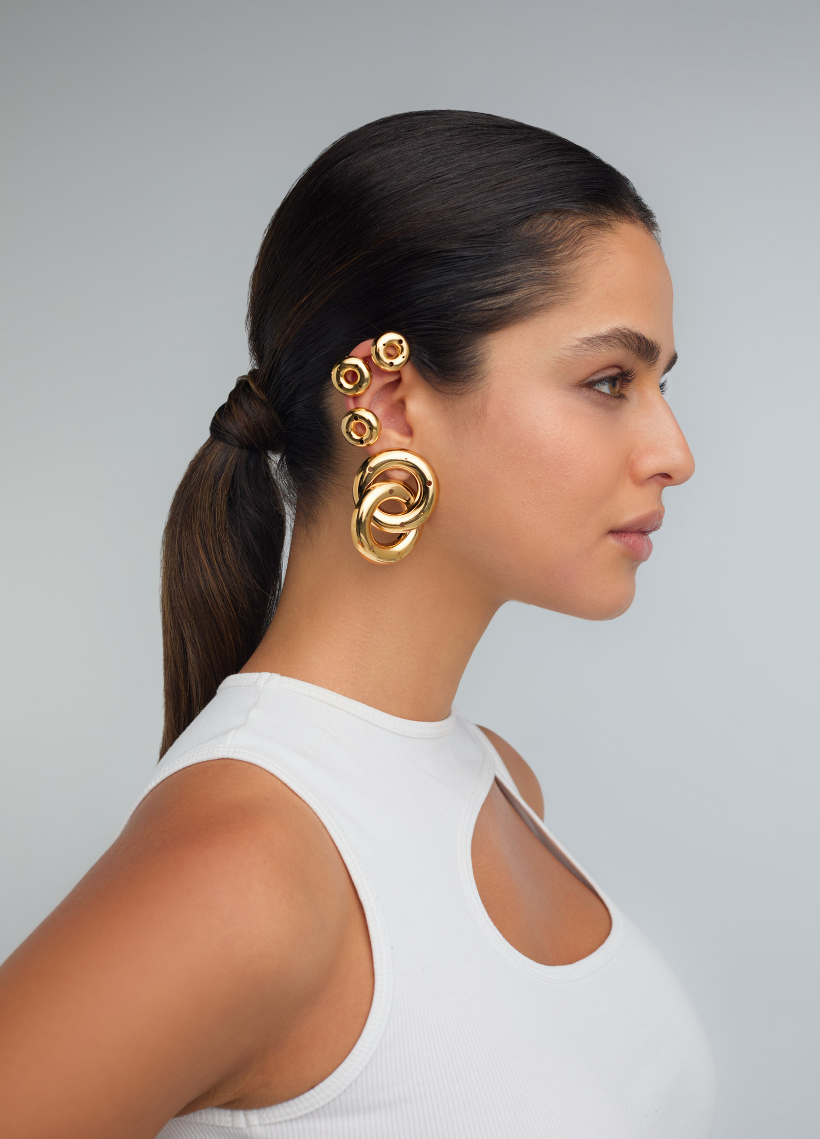 DOUBLE DONNA EARRING