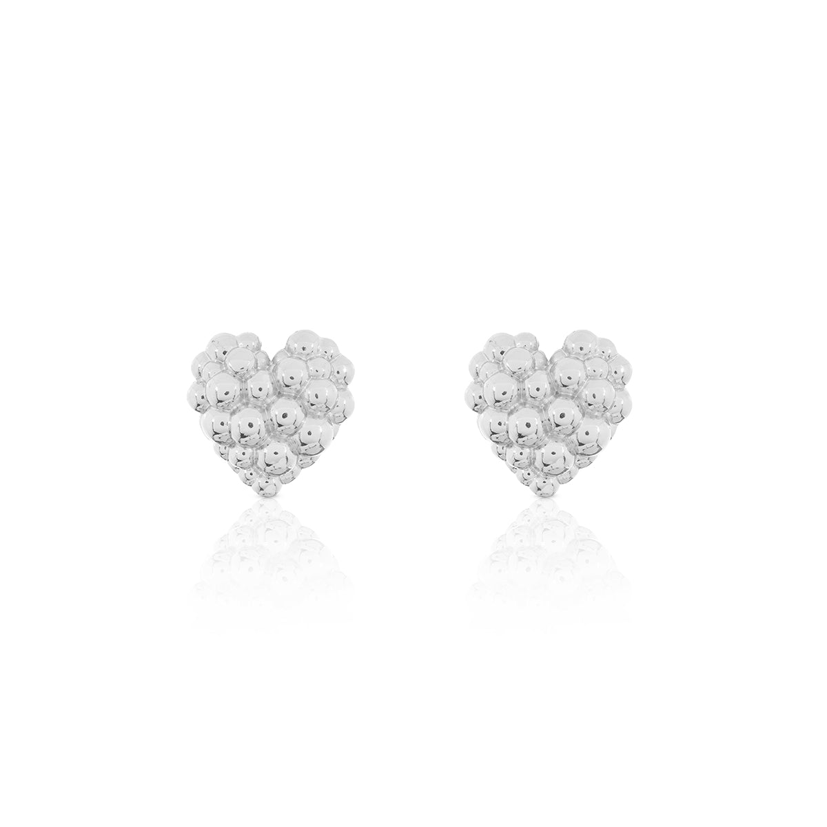 LOVE EARRING - MINI SILVER