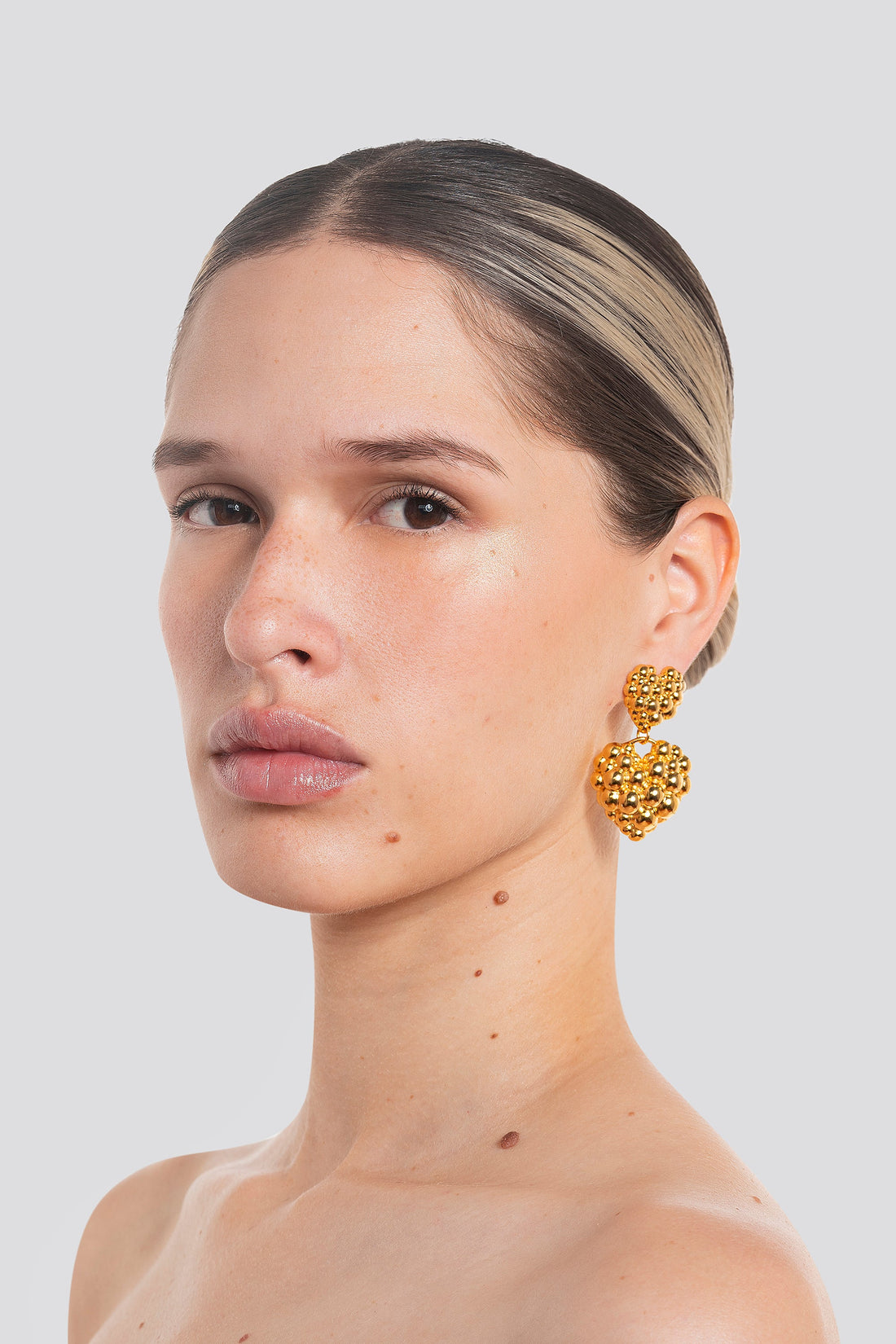 DOUBLE LOVE EARRING - MIDI