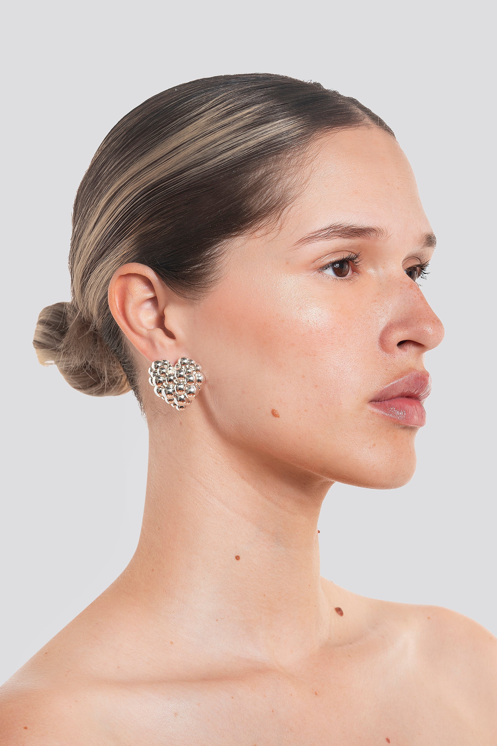 LOVE EARRING - MIDI SILVER