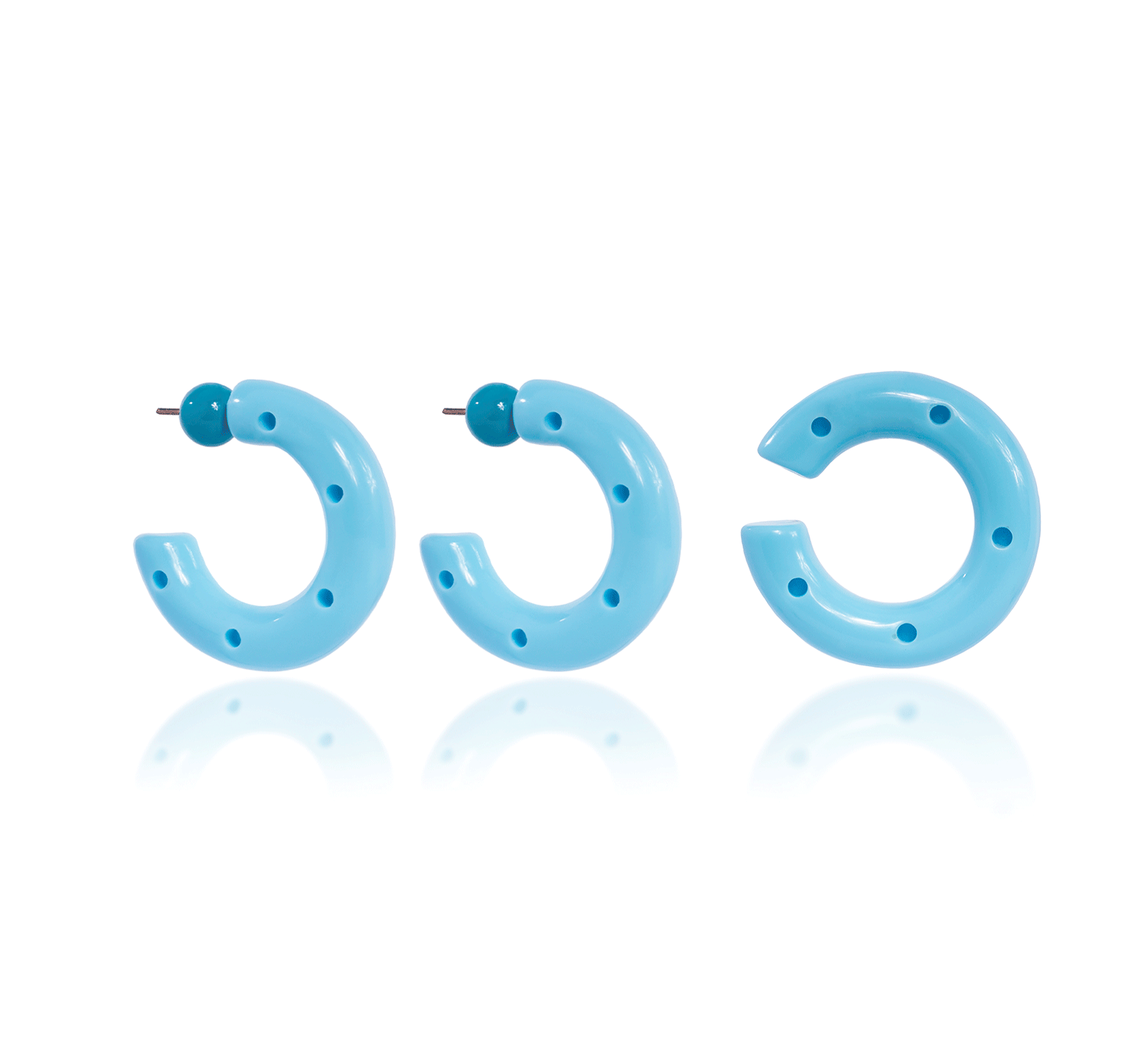BIG SET RESINE BLUE