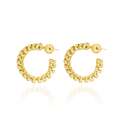 SMALL SPIRAL HOOPS