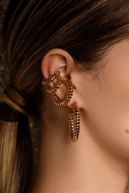 MEDIUM SPIRAL EARCUFF