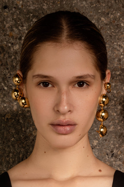 BIG CHAIN EARRING
