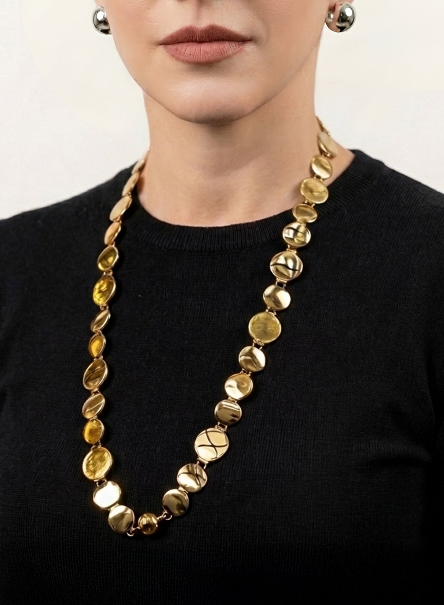 DOUBLE TASSET NECKLACE