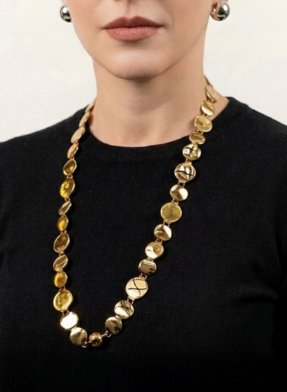 DOUBLE TASSET NECKLACE