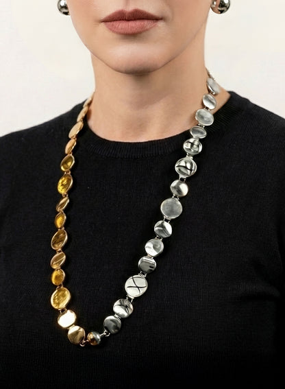 DOUBLE TASSET NECKLACE