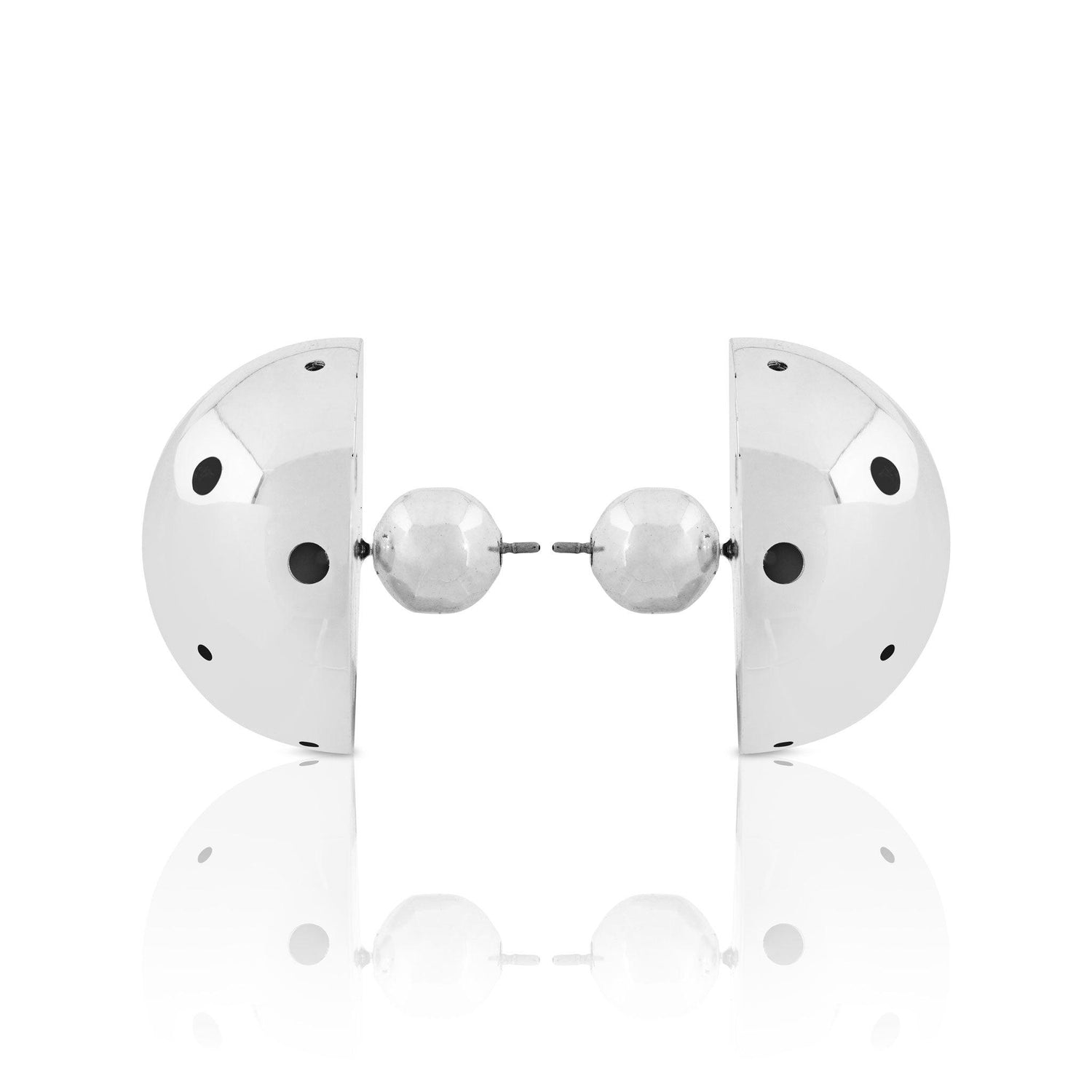 BOLD MEDIUM BALL EARRINGS