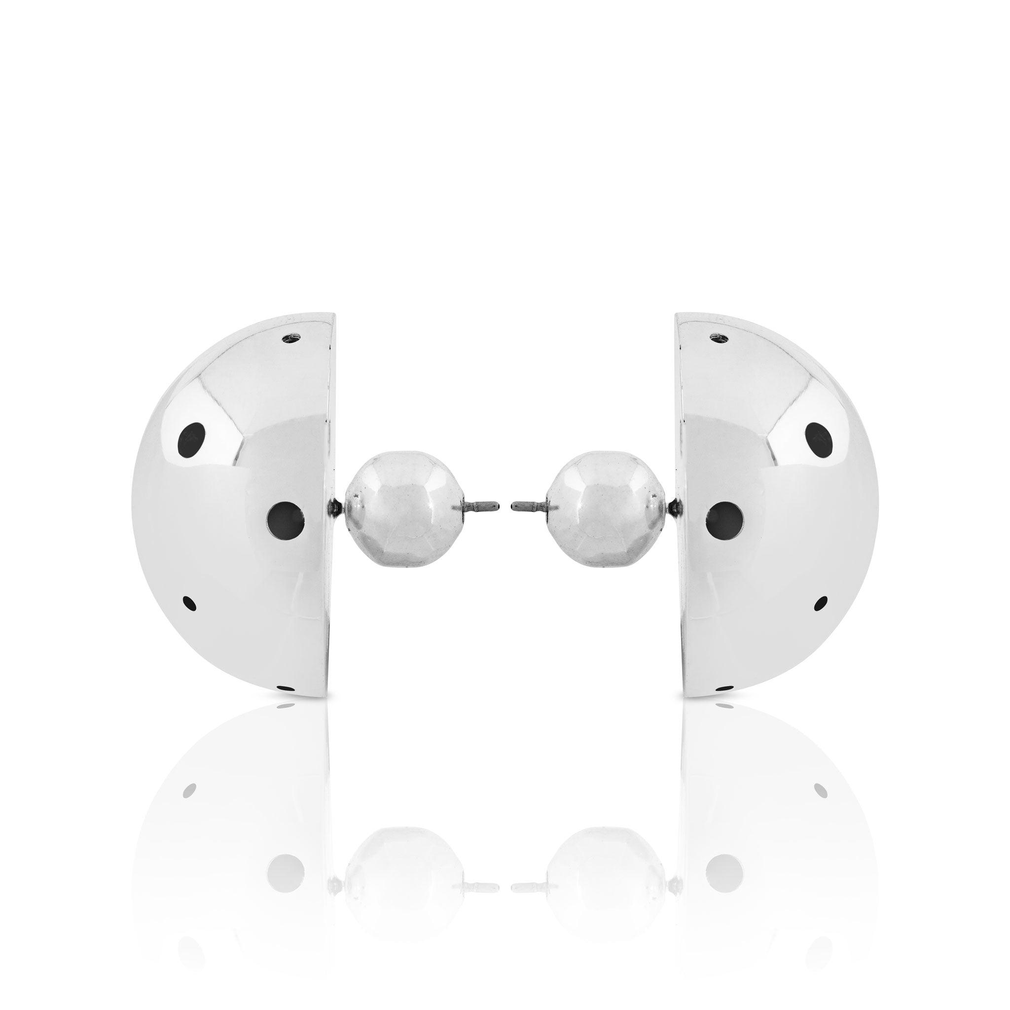 BOLD MEDIUM BALL EARRINGS