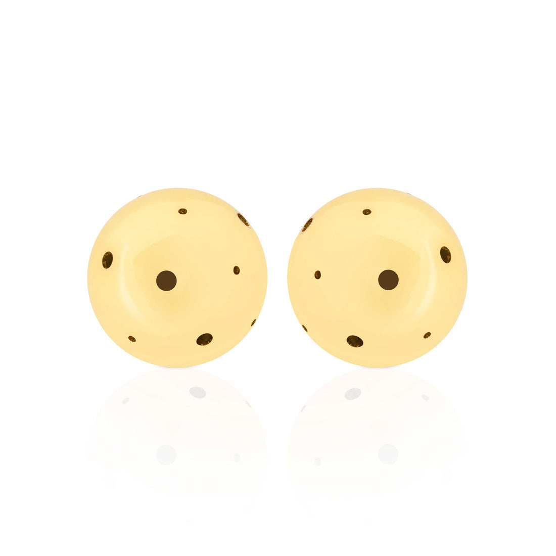 BOLD MEDIUM BALL EARRINGS