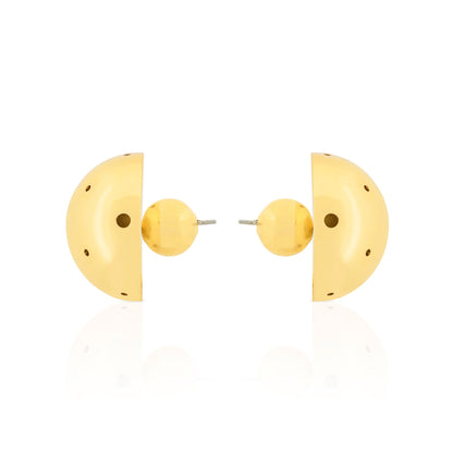 BOLD MEDIUM BALL EARRINGS