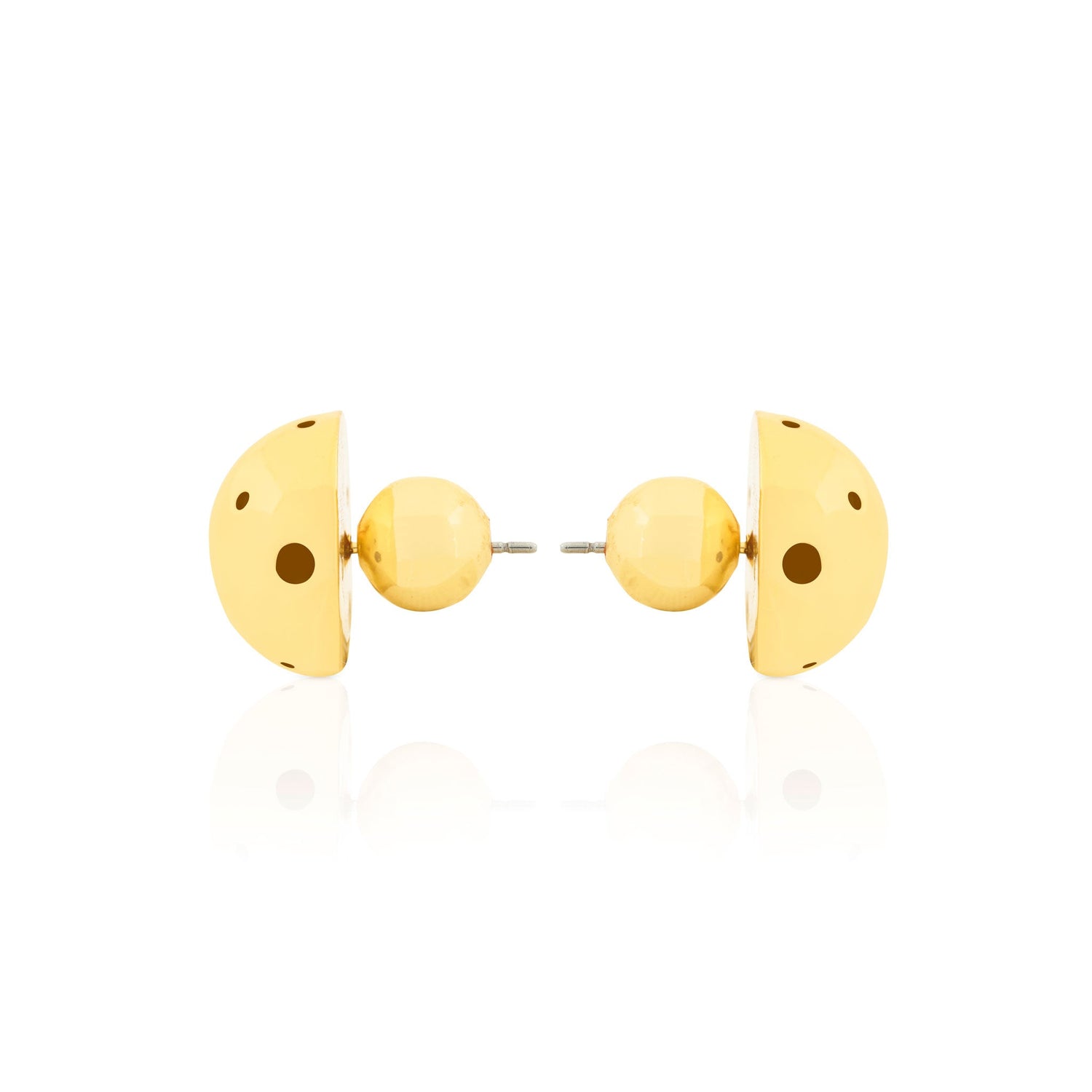 BOLD SMALL BALL EARRINGS