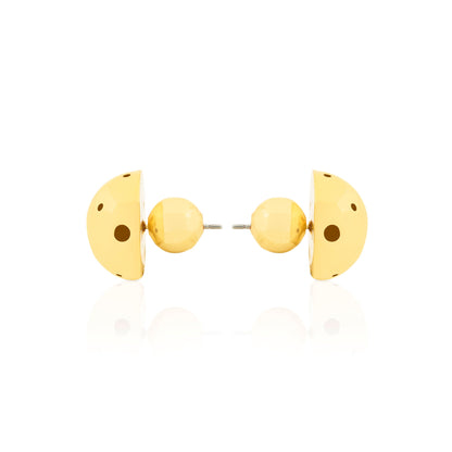 BOLD SMALL BALL EARRINGS