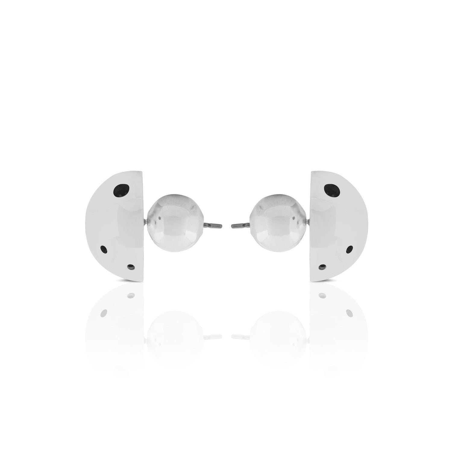 BOLD SMALL BALL EARRINGS
