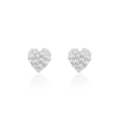LOVE EARRING - MINI SILVER