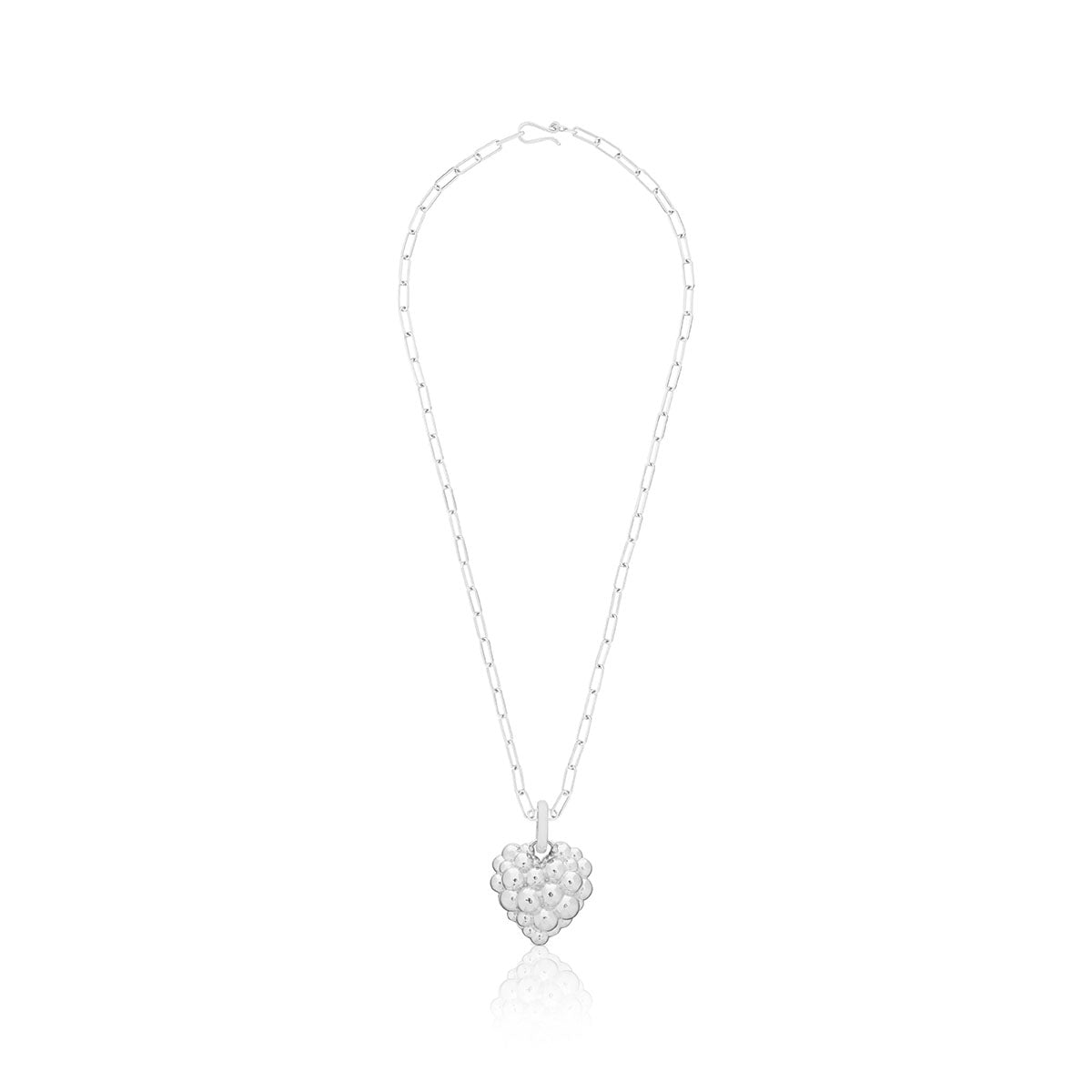 LOVE NECKLACE - MIDI SILVER