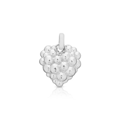 LOVE CHARM - LARGE SILVER