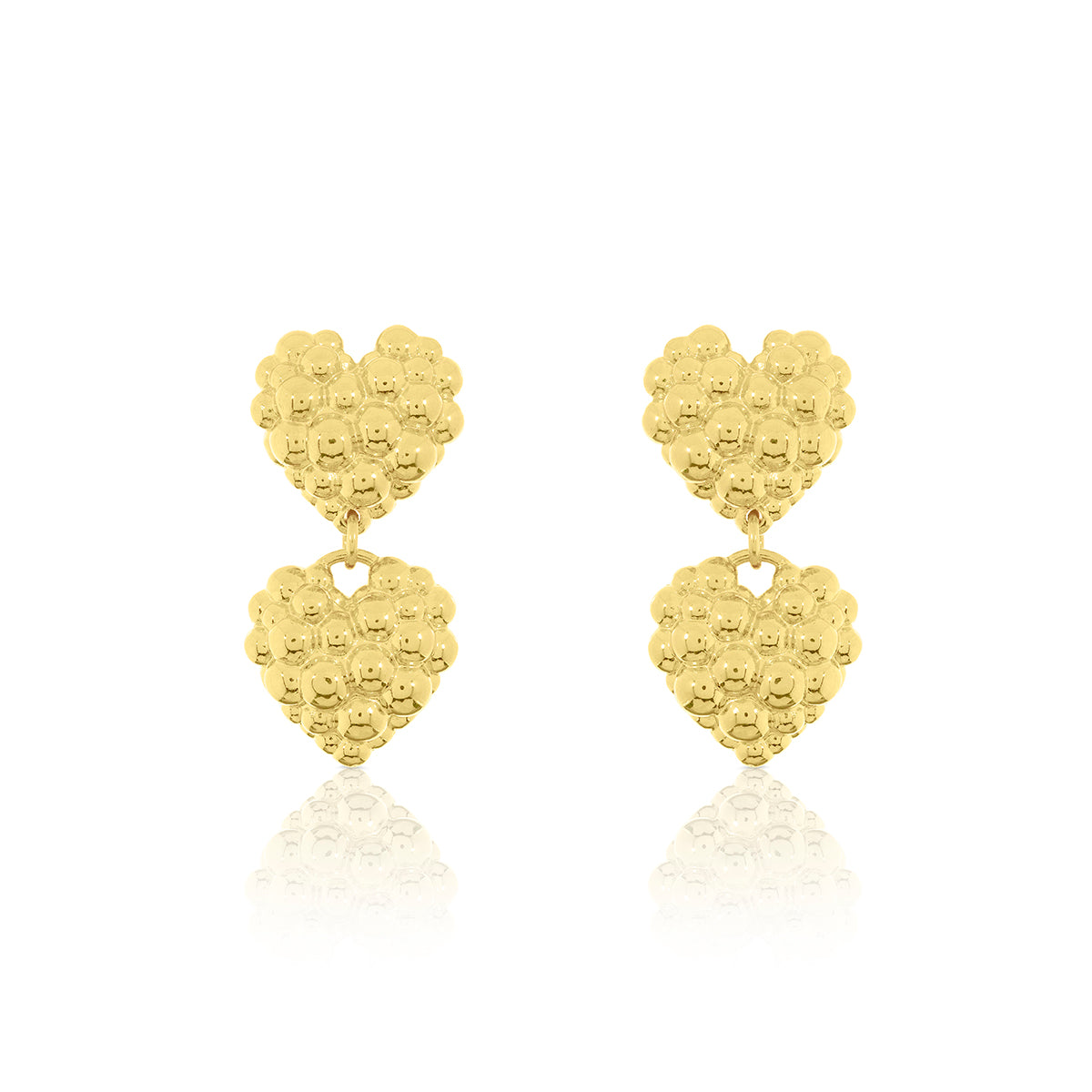 DOUBLE LOVE EARRING - MINI