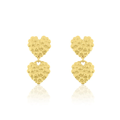 DOUBLE LOVE EARRING - MINI