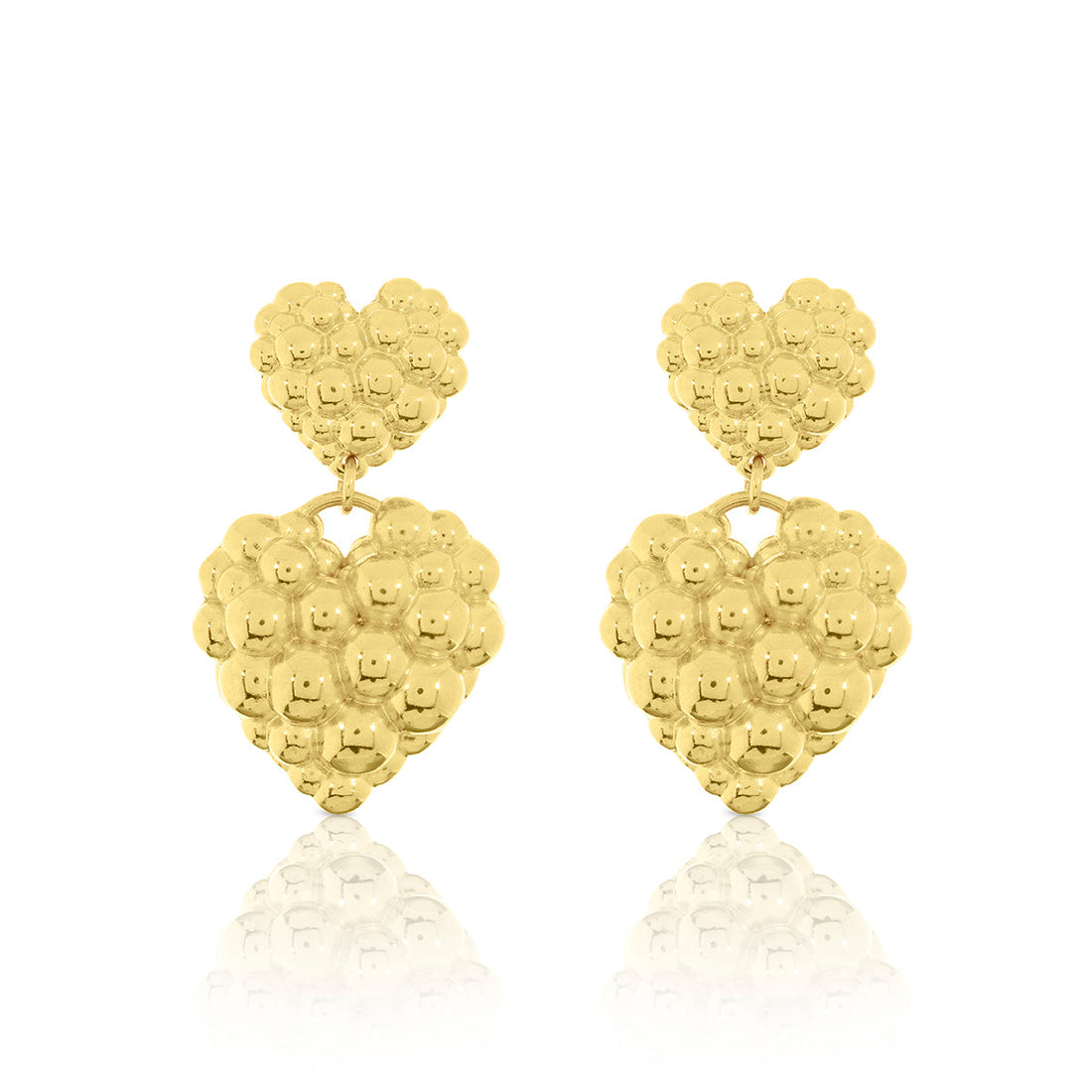 DOUBLE LOVE EARRING - MIDI