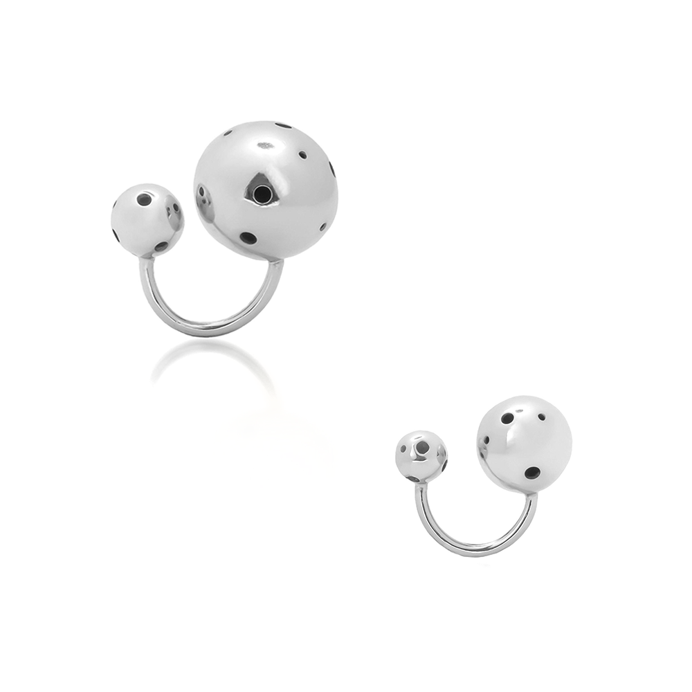 SET BUBBLE RING &amp; EAR CUFF