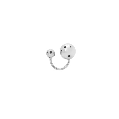 SMALL BUBBLE RING &amp; EAR CUFF