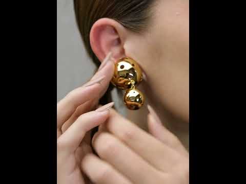 SET LORICA DOUBLE + NEO BIG EAR CUFF GOLD