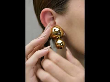 SET LORICA DOUBLE + NEO BIG EAR CUFF GOLD