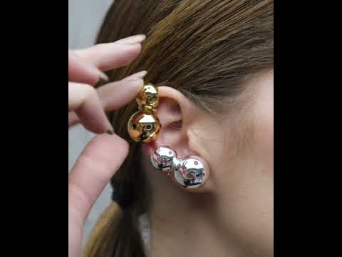 SET BUSHIDO EAR CUFF GOLD
